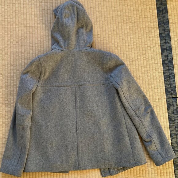 J. Crew Wool melton hooded jacket - Picture 3 of 7